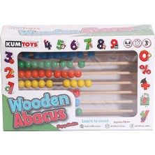 KM5632 Ahşap Abaküs -Kumtoys