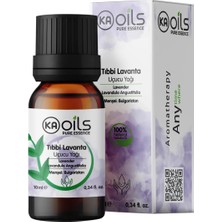 Storemax Kaoils Tıbbi Lavanta Uçucu Yağı 10 ml | Lavandula Angustifolia Essential Oil | Uyku ve Stres Desteği | Yatıştırıcı Aromaterapi ve Difüzör Yağı