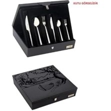 Storemax Lalezar Çatal Kaşık Bıçak Takımı Seti - 84 Parça Deri Kutulu Kaşık Seti