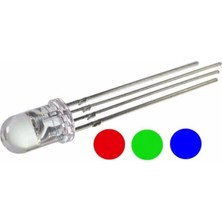 1592-5MM Rgb LED 4 Pin Ortak Katot