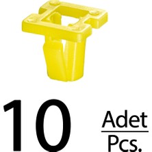 Alpha Auto Part Hyundai Kia Için Bağlantı Elemanı Klips 10 Adet