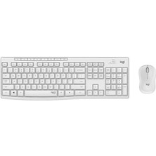 MK295 Q Tr Beyaz Klavye Mouse Set