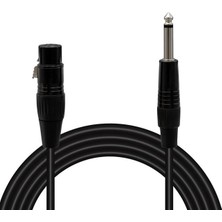 LD379 Xlr Dişi - 6.3 mm Mono Erkek 1.5 Metre Kablo