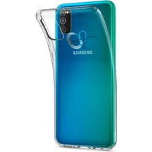 Ennar Samsung Galaxy M30S Kılıf 0.2 mm Ultra Ince Şeffaf Silikon Kapak