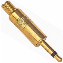 3.5 mm Mono Metal Jack Fiş