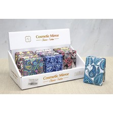 Taşlı El Aynası Dikdörtgen Kalın 5