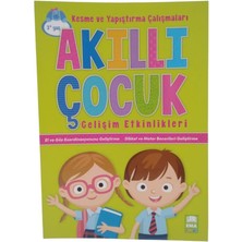 Ema Ofis Akıllı Çocuk Gelişim Etkinlik Kesme ve Yapıştırma Çalışmaları Ema Çocuk