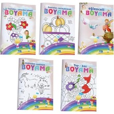 Ema Ofis Eğlenceli Boyama Kitabı 5 Kitap / Tandem