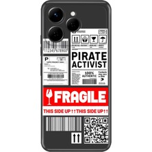 Nurdic Tecno Spark 40 4g Uyumlu Kılıf Silikon Desenli Tam Koruma Resimli Fragile