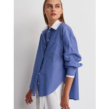 Nazen Giyim 50527-2K6 Dilvin Gömlekmavi