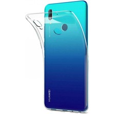 Ennar Huawei P Smart 2019 Kılıf Uyumlu Darbeye Dayanıklı 2.0 mm Ince Şeffaf Silikon Kapak