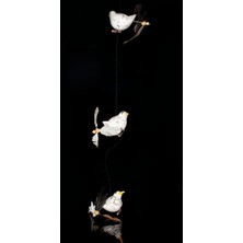 Ahşap Hayvan Figürlü Rüzgar Çanı 1