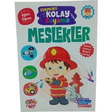 Koloni Kitap Etkinlikli Kolay Boyama Meslekler