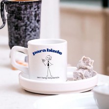 Çılgıntrend Para Bizde Tasarımlı Eğlenceli Türk Kahve Fincanı – Hediyelik Tekli Fincan