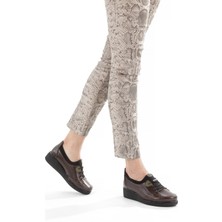 Artı Artı Ayakkabı ARTI-ARTI001-7475-0051 Hakiki Deri Günlük Ortopedik  Kadın Kahverengi Ayakkabı