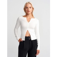 Nazen Giyim 31993-2K6 Dilvin Bluzekru