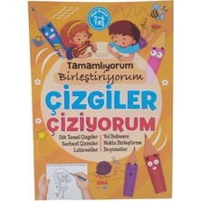 Ema Ofis Tamamlıyorum Birleştiriyorum Çizgiler Çiziyorum 5-6 Yaş Ema Çocuk