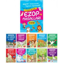 Ema Ofis Ezop Masalları 1. 2. Sınıflar 10 Kitap / Ema Kitap