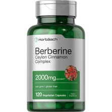 Horbaach Horbäach Berberine With Ceylon Cinnamon 2000MG 120 Veggie Caps
