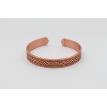Antep Sepeti Bakır Simetrik Model Bileklik