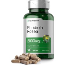 Horbaach Horbäach Rhodiola Rosea 2000MG 180 Caps