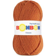 Nako 5 Adet Bonbon Classic El Örgü Ipi 98581 Kiremit