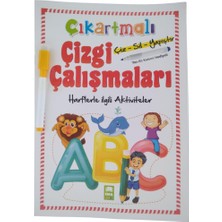 Ema Ofis Çıkartmalı Çizgi Çalışmaları Harfler Ema Çocuk