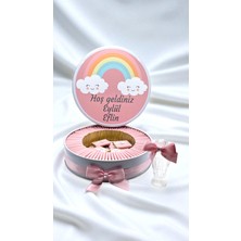 Popy Gift Chocolate Gökkuşağı Temalı Isme Özel Hoşgeldin Bebek Çikolatası