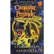 Ema Ofis Canavar Peşinde 56 Ateşin Öfkesi Saman Beyaz Balina Yayınları Adam Blade