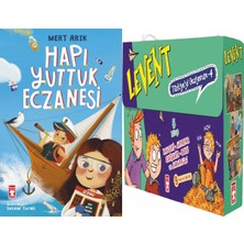 Timaş Çocuk Hapı Yuttuk Eczanesi (Mert Arık) ve Levent Türkiyeyi Geziyorum 4 Set - (5 Kitap)