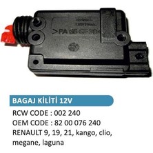 Universal Bagaj Kilit Motoru Renault R9, R19, R21, Kangoo, Clıo,megane,laguna