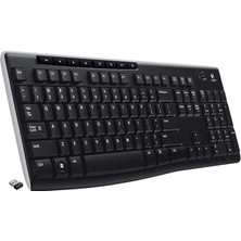 Logitech K270 Siyah Kablosuz Q Klavye