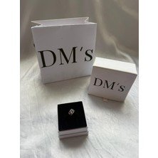 DMs Silver Mini Pembe Taşlı Aile Ağacı Gümüş Charm'ı