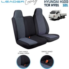 Genel Leader Hyundai H100 2+1 Koltuk Kılıfı Füme