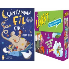 Timaş Çocuk Çantamdan Fil Çıktı (Mert Arık) ve Levent Türkiyeyi Geziyorum 5 Set - (5 Kitap)