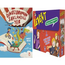Timaş Çocuk Dinozorumun Saklandığı Yer (Mert Arık) ve Levent Türkiyeyi Geziyorum 6 Set - (5 Kitap)