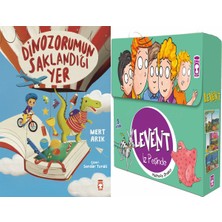Timaş Çocuk Dinozorumun Saklandığı Yer (Mert Arık) ve Levent Iz Peşinde 1 Set - (5 Kitap)