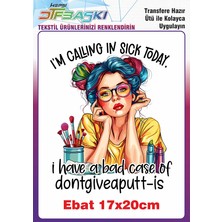 F17 Ajans Özel Tasarım Ütü ile Yapışan Tekstil Baskısı