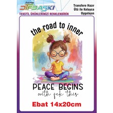 F17 Ajans Özel Tasarım Ütü ile Yapışan Tekstil Baskısı