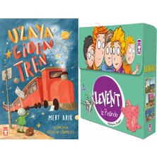Timaş Çocuk Uzaya Giden Tren (Mert Arık) ve Levent Iz Peşinde 1 Set - (5 Kitap)