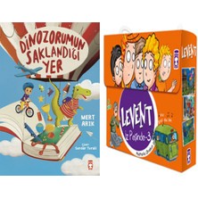 Timaş Çocuk Dinozorumun Saklandığı Yer (Mert Arık) ve Levent Iz Peşinde 3 Set - (5 Kitap)