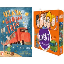 Timaş Çocuk Uzaya Giden Tren (Mert Arık) ve Levent Iz Peşinde 3 Set - (5 Kitap)