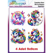 F17 Ajans Unicorn Ütü ile Yapışan Tekstil Baskısı