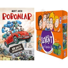 İlk Genç Timaş Robonlar (Mert Arık) ve Levent Iz Peşinde 3 Set - (5 Kitap)