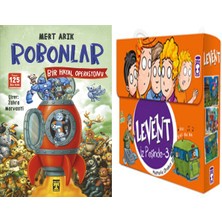 İlk Genç Timaş Robonlar 2 Bir Hayal Operasyonu (Mert Arık) ve Levent Iz Peşinde 3 Set - (5 Kitap)