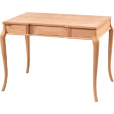 Masifart Delores 110 cm Ipek Çalışma Masası Cilasız Ham