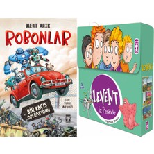 İlk Genç Timaş Robonlar (Mert Arık) ve Levent Iz Peşinde 1 Set - (5 Kitap)