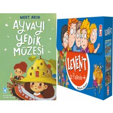 Timaş Çocuk Ayvayı Yedik Müzesi (Mert Arık) ve Levent Iz Peşinde 4 Set - (5 Kitap)