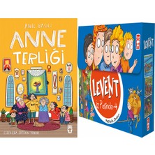 Timaş Çocuk Anne Terliği (Anıl Basılı) ve Levent Iz Peşinde 4 Set - (5 Kitap)