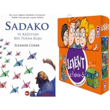 Beyaz Balina Yayınları Sadako ve Kağıttan Bir Turna Kuşu (Eleanor Coerr) ve Levent Iz Peşinde 3 Set - (5 Kitap)